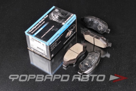 Купить Колодки тормозные, передние (с антискрипной пластиной) KASHIYAMA D2264H