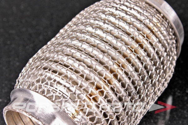 Гофра глушителя 50*120 (wire mesh, interlock) кольчуга TIXONA P50120WM