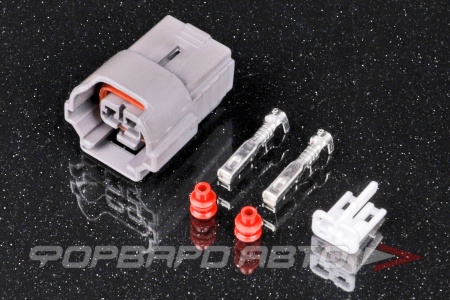 Купить Разъем 2-х контактный форсунки (без провода) CARGEN AX8502S