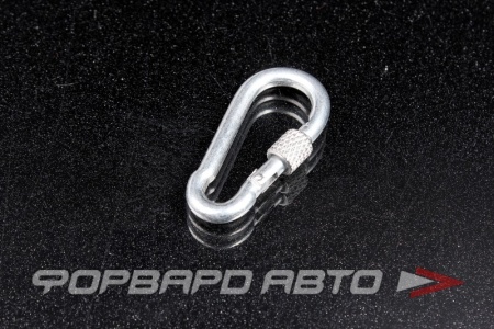 Купить Карабин пожарный с фиксатором 5*50мм <> 4137