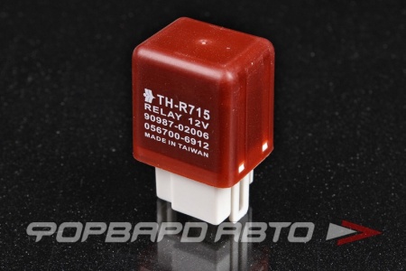 Купить Реле 12V 4-х контактное TH TH-R715
