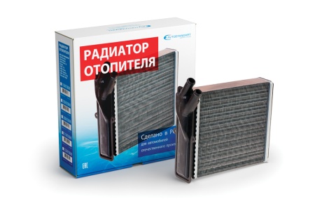 Купить Радиатор отопителя для автомобиля ВАЗ 2111 н/о (с турбулизатором для увел., теплоотдачи) АВТОСТАНДАРТ 21110-8101060-88