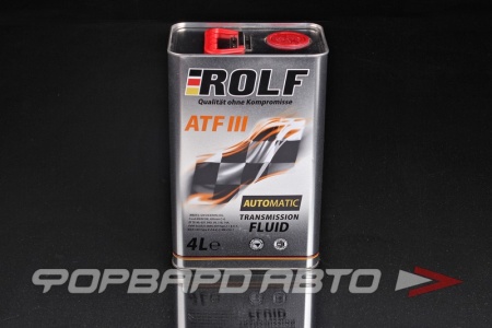 Купить Масло для АКПП 4л, ATF-lll ROLF 322245
