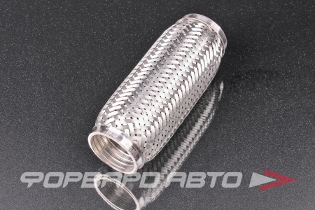Купить Гофра глушителя 55*200 (Interlock) трехслойная (AISI 304) TIXONA P55200