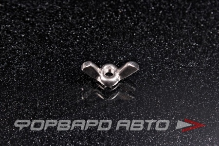 Купить Гайка барашковая М3*0,5 DIN 315 А2 нерж. <> 