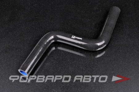 Купить Патрубок силиконовый 22 мм, Z - образный, L=150*150*150 мм, 4 слоя армировки, чёрный FORA ASHUL-22-150