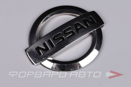 Купить Эмблема Nissan хром 88x75мм (скотч и крепеж) SKYWAY SNE-010