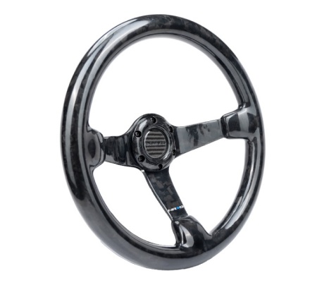 Купить Руль 350 мм, большой вылет, FULL WET CARBON NRG ST-036FC
