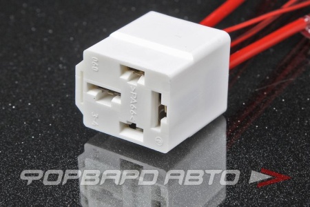 Купить Разъем 4-х контактный реле серии 71.3747 (с проводами) CARGEN AX3407