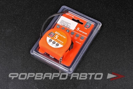 Купить Рулетка 5 м*19 мм, прорезиненное покрытие, магнит, "Рубин" TDM SQ1018-0106