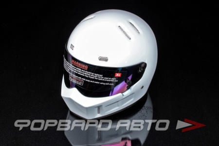 Купить Шлем закрытый SIMPSON STYLE, размер M, белый  