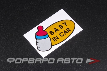 Купить Наклейка "Baby in car" MELCO 