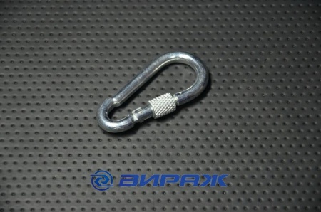 Купить Карабин пожарный с предохранительной гайкой  6-60 TOHO 4138