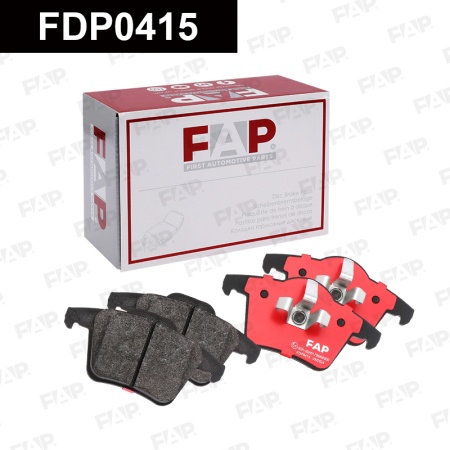 Купить Колодки тормозные FAP FDP0415