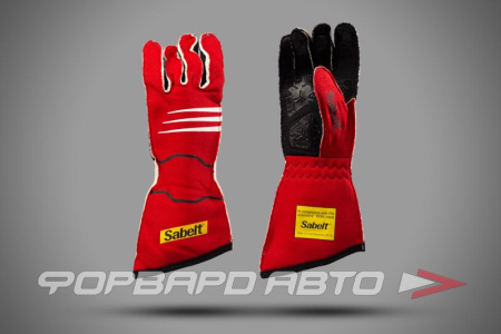 Перчатки для автоспорта Sabelt HERO TG-9, FIA 8856-2000, красный, размер 9 SABELT RFTG09RSN09