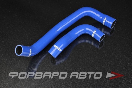 Купить Патрубки радиатора силиконовые Nissan Skyline R34 RB25DET синие AUTOBAHN88 