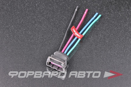 Купить Разъем 4-х контактный катушки зажигания (с проводами) CARGEN AX8154