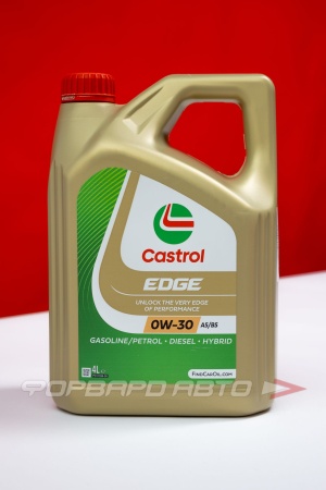 Купить Масло моторное 0W30 4л, EDGE A5/B5 (с) CASTROL 156E3F