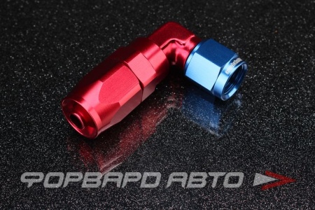 Купить Фитинг AN6 90° под шланг AN, усиленный AUTOBAHN88 