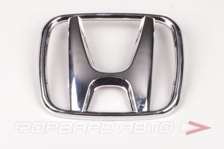 Купить Эмблема Honda хром 123x103мм (скотч и крепеж) SKYWAY ACS-EMHON3011