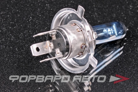 Купить Лампа H4 12V 60/55W P43t-38 RacingVision GT200 +200% PHILIPS 12342RGTS2