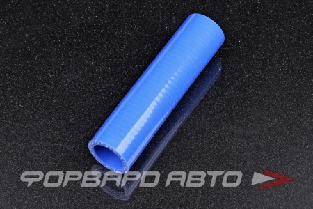 Купить Патрубок силиконовый 25 мм, L=125 мм, 3 слоя армировки, синий MELCO 