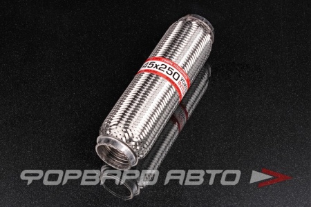 Купить Гофра глушителя 45*250 (Interlock) трехслойная EuroEx 45x250il