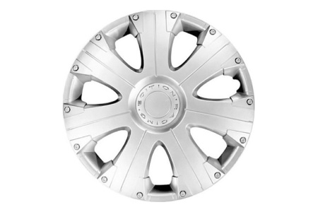 Колпак колесный R15" Расинг, серебро, к-т 4шт STAR S1529