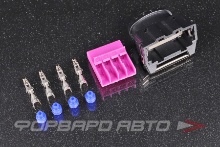 Купить Разъем 4-х контактный катушки зажигания (без провода) CARGEN AX8154S