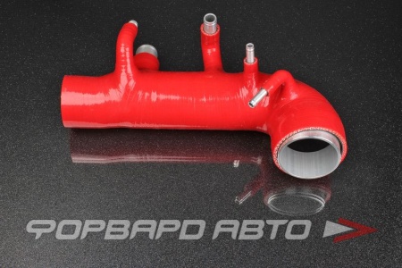 Купить Патрубок впускной силиконовый Subaru Impreza WRX STI GDB / SG5 00-07 красный AUTOBAHN88 