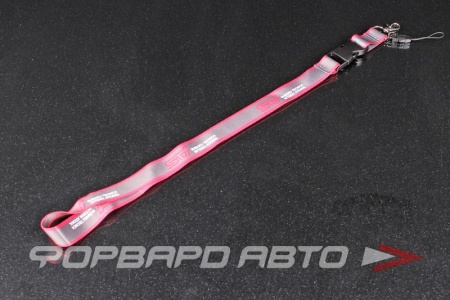 Купить Ланьярд, лента для бейджей "STI", серый/красный GYCA YT2-L-52