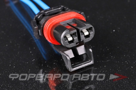 Купить Разъем 2-х контактный резистора вентилятора охлаждения (с проводами) CARGEN AX451