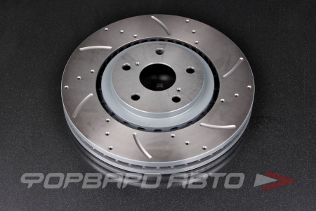 Купить Диск тормозной вентилируемый перфорированный G-BRAKE GFR-21832R