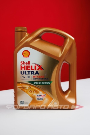 Купить Масло моторное 0W30 4л, HELIX ULTRA ECT C2/C3 SHELL 550046375