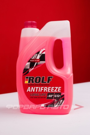 Купить Антифриз G12+ RED, 5кг ROLF 70012