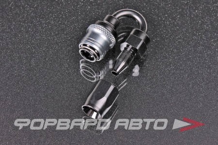 Купить Фитинг AN4 180°, под шланг AN, быстросъемный (quick release) "мама" (female) AB88 