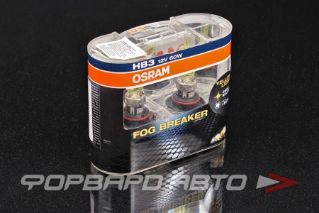 Купить Лампа HB3 12V 60W FOG BREAKER OSRAM 9005FBR-HCB