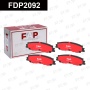 Колодки тормозные FAP FDP2092