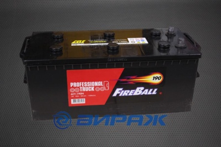 Купить Аккумулятор 12V 190а/ч (R) (518х240х242) 1150A FIRE BALL 