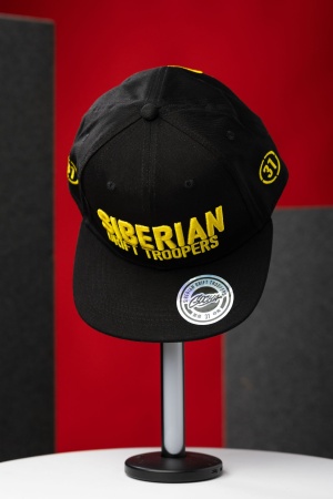 Купить Кепка (бейсболка) "SIBIRIAN" черная, прямой козырек ФОРВАРД АВТО 