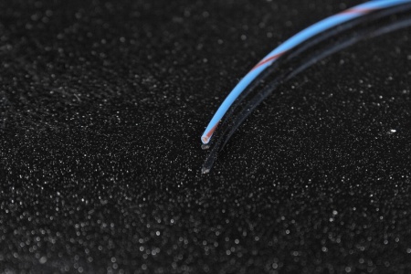 Купить Провод Tefzel 20 AWG Синий с коричневой полосой TE CONNECTIVITY 