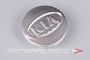 Колпачок ступицы для литых дисков Kia, 51.3-53.6-58.7mm h13.5-16mm Silver ободок 3D <> Kia, 51.3-53.6-58