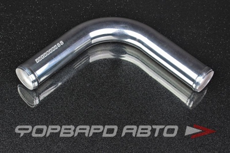 Купить Патрубок алюминиевый 38 мм 90 градусов хром AUTOBAHN88 