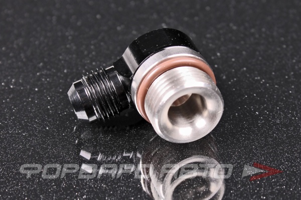 Фитинг BANJO ORB8 - AN6, черный RADIUM ENGINEERING 20-1000-0806