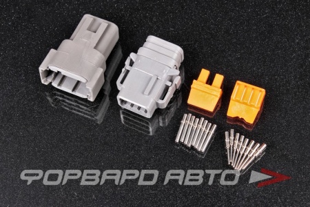 Купить Разъем 8-ми контактный Nickle Solid SB DEUTSCH DTM8-N-SB