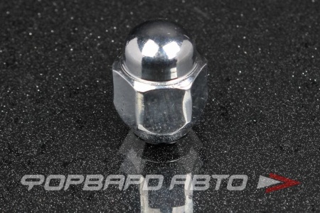 Купить Гайка колеса 12*1,5*30 конус закрытая, ключ 21, хром TOYOTA 90942-01021