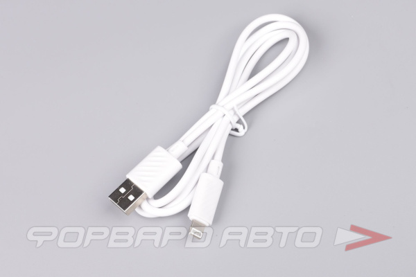 Кабель USB iPhone белый 1м HOCO X88