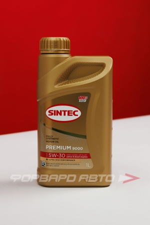 Купить Масло моторное 5W30 1л, PREMIUM 9000 A3/B4 (c) SINTEC 600102