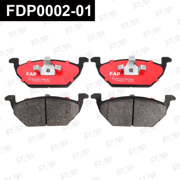 Колодки тормозные FAP FDP0002-01