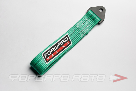 Петля буксировочная, 30 см, зеленая (7,5 тонн нагрузка) FORWARD RACING FU0030GR